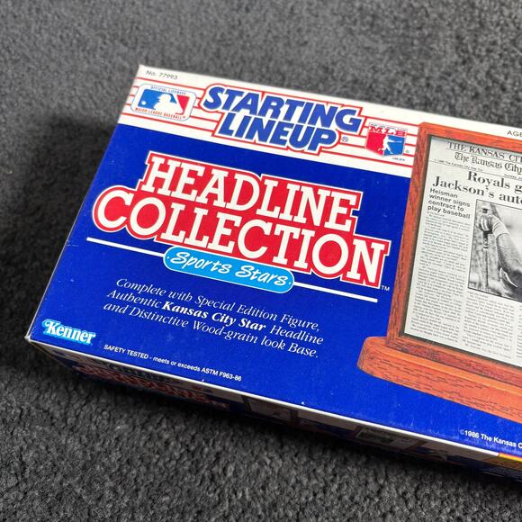 Bo Jackson Kansas City Royals Starting Lineup Headline Collection - Vintage NIB - Picture 3 of 8
